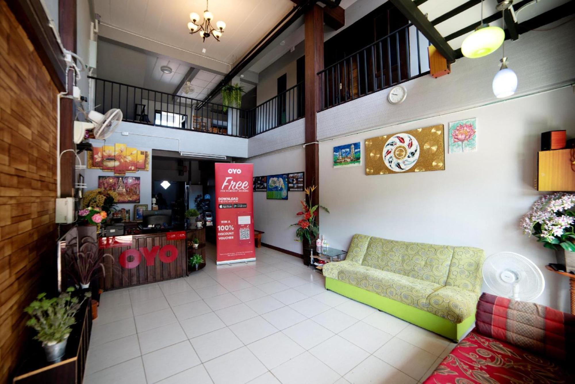 Oyo 465 Krung Kao Traveller Lodge Phra Nakhon Si Ayutthaya Exteriör bild