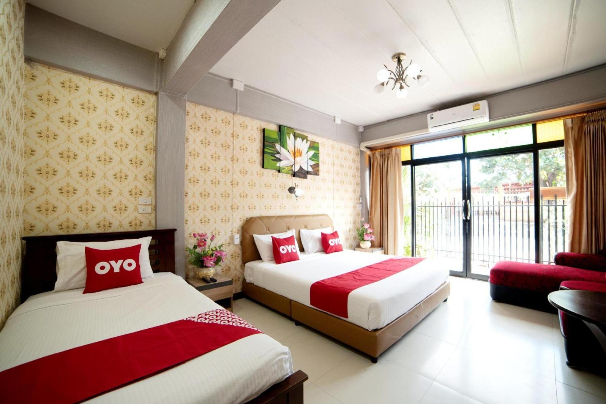Oyo 465 Krung Kao Traveller Lodge Phra Nakhon Si Ayutthaya Exteriör bild